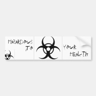BioHazard Bumpter Sticker