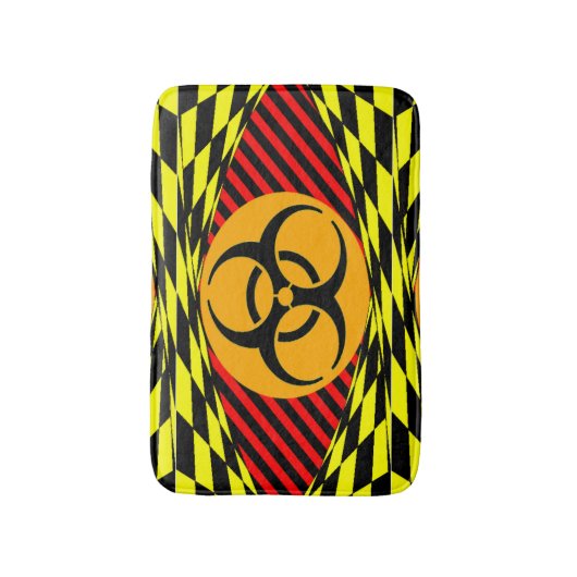 Biohazard Design by Kenneth Yoncich Badmat (Voorkant Verticaal)