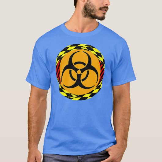 Biohazard Design by Kenneth Yoncich T-shirt (Voorkant)