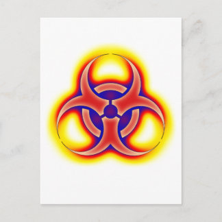 Biohazard Glow Briefkaart