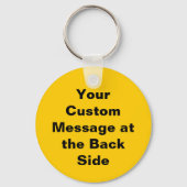 Biohazard Icon Sleutelhanger (Achterkant)