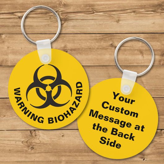 Biohazard Icon Sleutelhanger