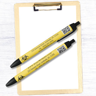 Biohazard Industry Zwarte Inkt Pen