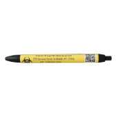Biohazard Industry Zwarte Inkt Pen (Voorkant)