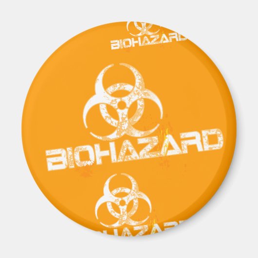 BIOHAZARD MAGNEET (Voorkant)