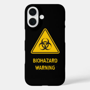Biohazard pictogram iPhone 16 hoesje