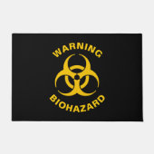 Biohazard pictogram deurmat (Voorkant)