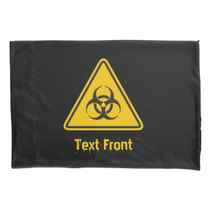 Biohazard pictogram kussensloop