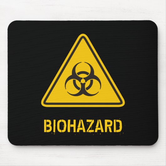 Biohazard pictogram muismat (Voorkant)