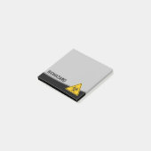 Biohazard pictogram post-it® notes (Schuin)