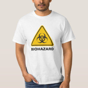 Biohazard pictogram t-shirt