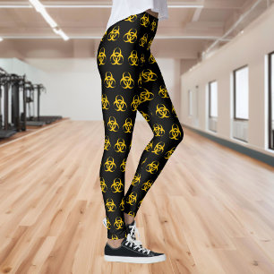 Biohazard-pictogrampatroon Leggings