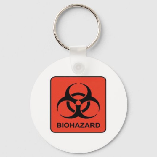 Biohazard_sleutelhanger Sleutelhanger (Voorkant)