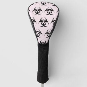 Biohazard Symbol Golf Head Hoesje Golfheadcover