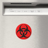 Biohazard Symbool Magneet (Insitu (Vaatwasser))
