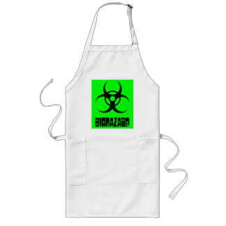 Biohazard w/ biohazard tekst Apron Lang Schort