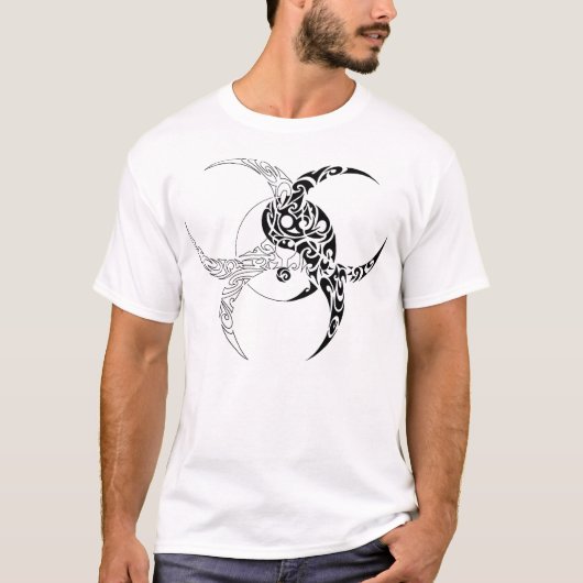 Biohazard Yin Yang T-shirt (Voorkant)