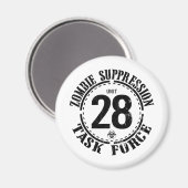 Biohazard Zombie Task Force Magneet (Voorkant / Achterkant)