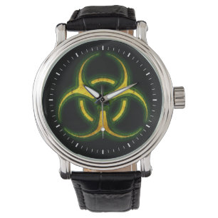 Biohazard Zombie Waarschuwing Horloge