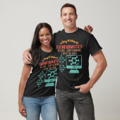 Bioinformatica-citaten, bio-informatica-Gezegden 4 T-shirt (Unisex)