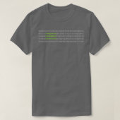 Bioinformatica Genome Sequence Assemble Annotate D T-shirt (Design voorkant)