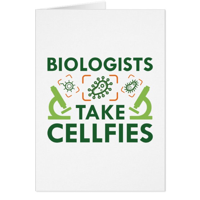 Biologen nemen celfies (Voorkant)