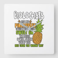 Biologen zijn als ananassen.