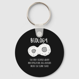 Biologie - Biologie de enige wetenschappelijke cad Sleutelhanger