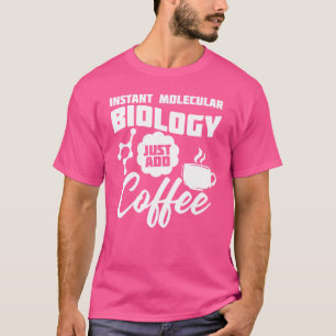 Biologie Bioloog Koffie Moleculair Bioloog jongen T-shirt