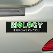 Biologie Bumpersticker (Op auto)