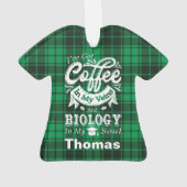 Biologie Café Étudiant Dans Mes Veines Plaid (dos)