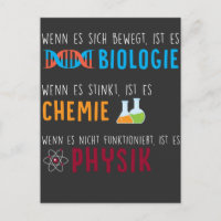 Biologie Chemie Physik Wissenschaft Humor