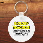 Biologie docenten... Koel Kinderen van Edu World Sleutelhanger (Voorkant)