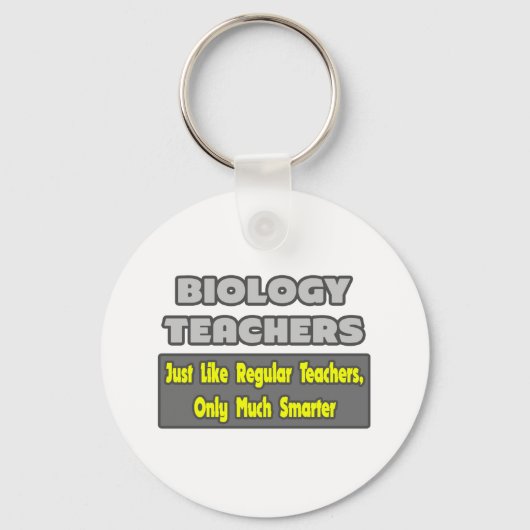 Biologie docenten... slimmer sleutelhanger (Voorkant)