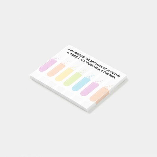 Biologie en chemie Leerkrachten: Wetenschap is Gew Post-it® Notes (Schuin)