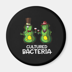 biologie gekweekte bacteriën grappige studentenwe magneet