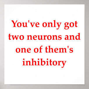 biologie grap poster