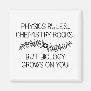 Biologie groeit op jou magneet