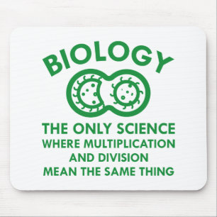 Biologie in mijn genen muismat