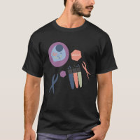 Biologie Klas Cel Lab Zwart T-shirt