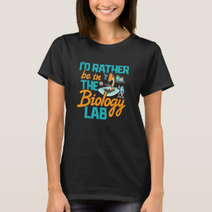 Biologie Leraar Lab Liever Bioloog M T-shirt