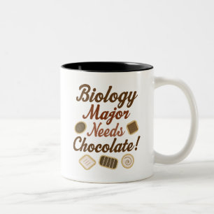 Biologie majoor Chocolade Tweekleurige Koffiemok
