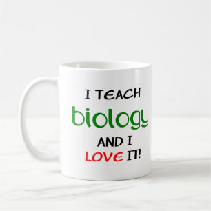 biologie onderricht & liefde koffiemok