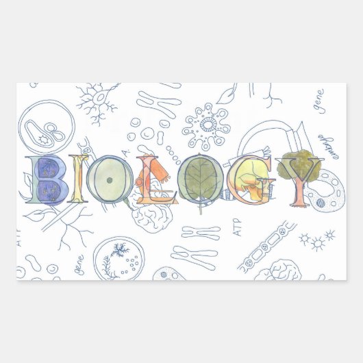 Biologie sticker (Voorkant)
