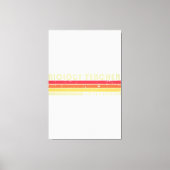 BIOLOGIE-TEACHER Funny Job Title Professional Birt Canvas Afdruk (Voorkant)