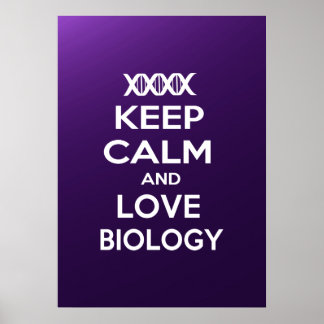 Biologie van kalk en liefde behouden poster