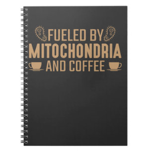 Biologie van Mitochondria en koffie-minnaar Notitieboek