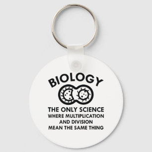 Biologie Zit In Mijn Genen Sleutelhanger