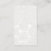 biologietechnologie | molecule | bekerglas visitekaartje (Achterkant)