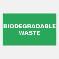 Biologisch afbreekbaar afvalbord